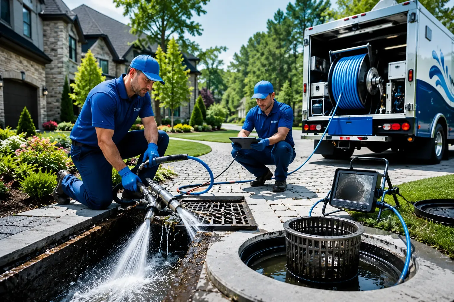 Local outdoor drain cleaning professionals in Lyme, NH